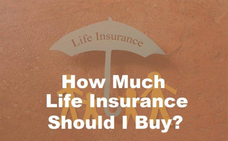  How Much Life Insurance Policy Should I Buy?