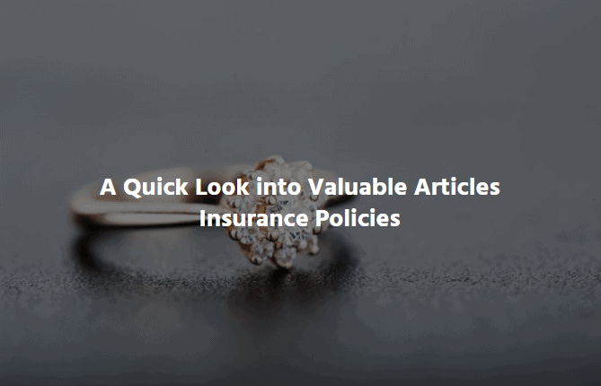  A Quick Look into Valuable Articles Insurance Policies